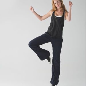 Lululemon Lined Studio Navy Blue Pant